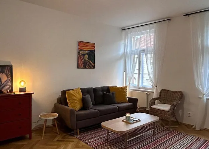 Stylish In The Center Of Apartamento Praga